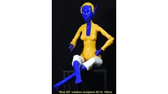Michel_Derozier Creation3D 12 Blue elf